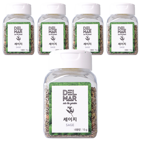 딜리셔스마켓 세이지홀 천연향신료, 15g, 5개