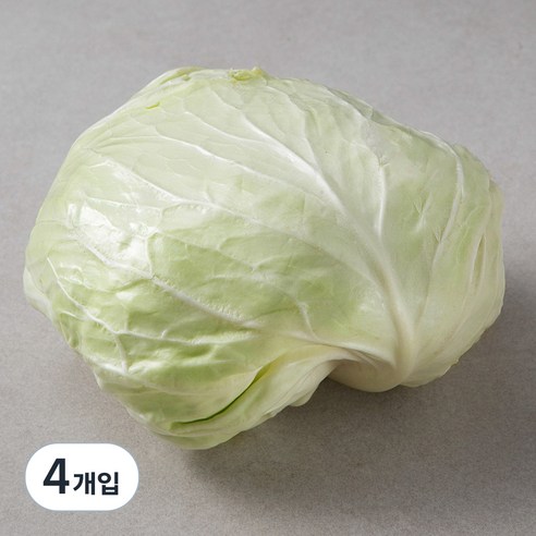 국내산 양배추, 1개입, 4개