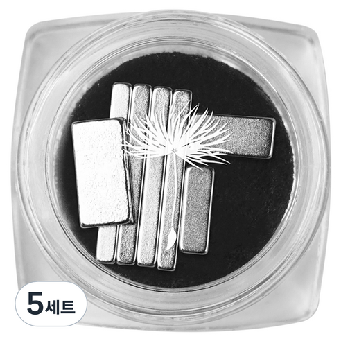 위드샨 커스텀 미니 네일 마그넷 7p 세트, 5세트