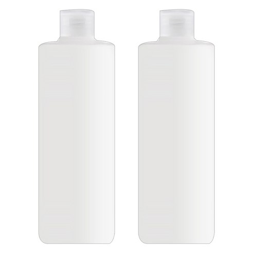 알럽홈 뷰티 디스펜스 공병 400ml, 투명 색상, 2개