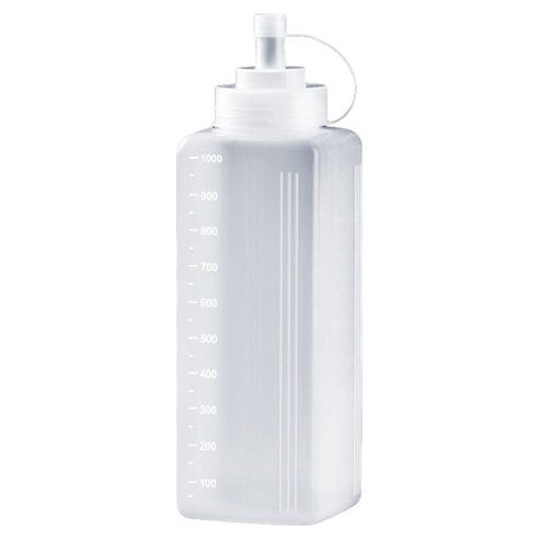 그린리빙 세탁세제 소분 공병 1000ml, 화이트, 1개