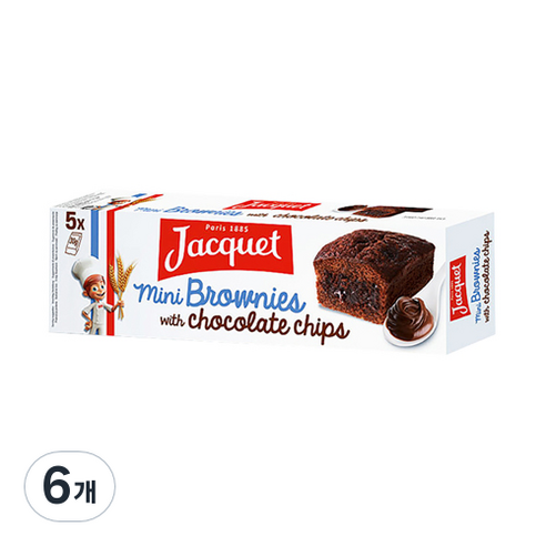 자케 미니 브라우니, 150g, 6개