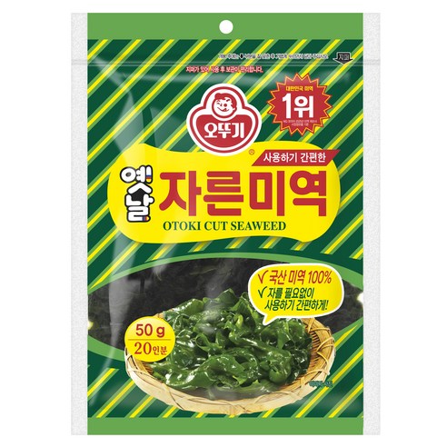 오뚜기 옛날 자른 미역, 50g, 1개