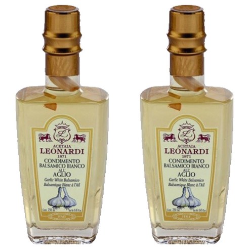 레오나르디 갈릭 화이트 발사믹, 250ml, 2개