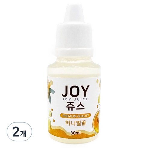 아로마조이 조이쥬스 슬라임 향료 30ml, 2개, 허니벌꿀