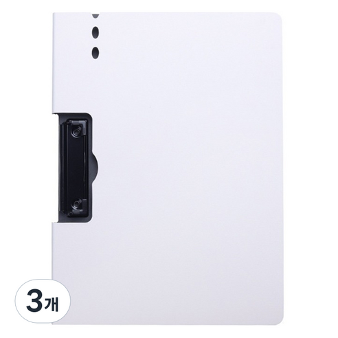 로이 가로 세로 다기능 메뉴판 클립보드, 화이트, 3개