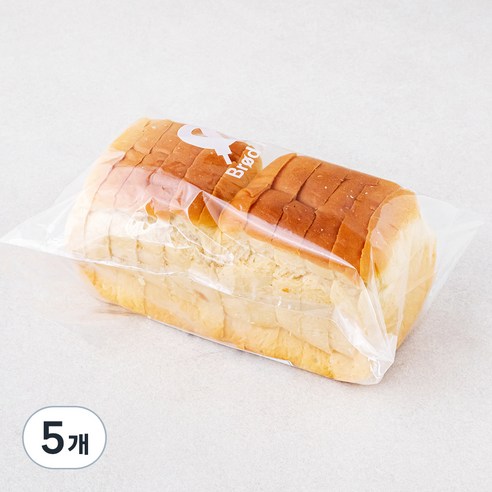 브로드카세 단백질을더한 발효종 두유두부식빵, 390g, 5개