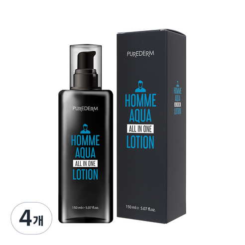 퓨어덤 남성용 올인원 로션, 150ml, 4개