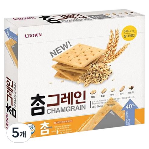 크라운 참그레인, 264g, 5개