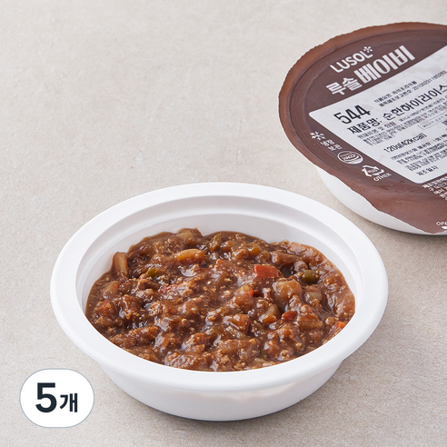 루솔 순한 하이라이스 544, 120g, 5개
