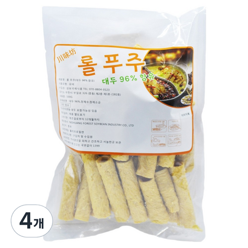 천미방 건롤푸주, 500g, 4개