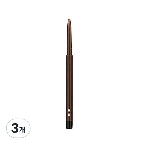 삐아 라스트 오토 젤 아이라이너 슬림 0.1g, 로즈브라운S, 3개