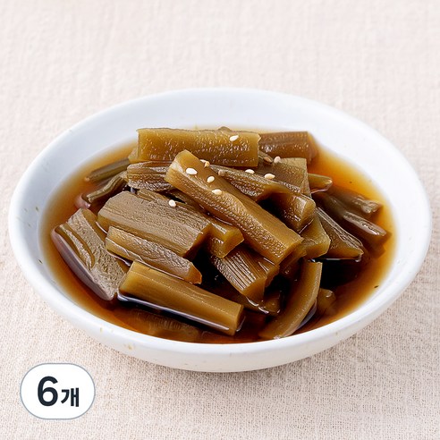 초록들 궁채간장절임, 300g, 6개