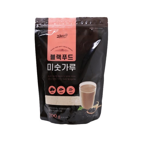 태광선식 블랙푸드 미숫가루, 700g, 1개