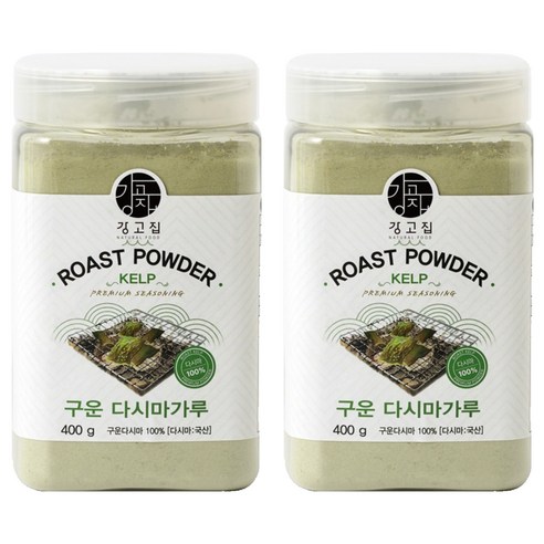 강고집 구운 다시마가루, 400g, 2개