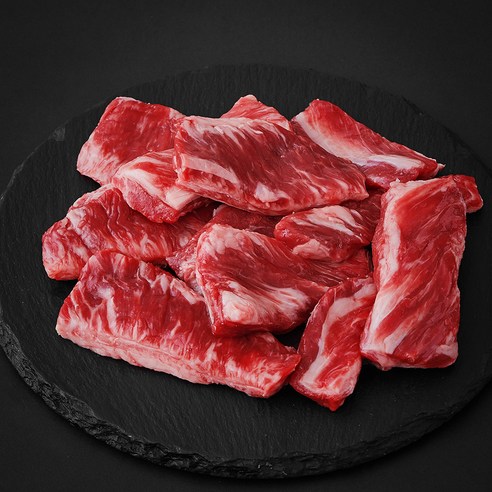 푸드장 미국산 블랙비프 소갈비살 (냉장), 300g, 1개 - 갈비/찜 | 쿠팡
