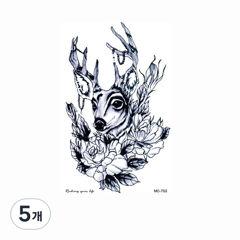 파티복닷컴 타투스티커 JT056 19 x 12 cm, 5개