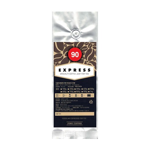 정커피 EXPRESS 90 분쇄커피, 더치커피, 1000g