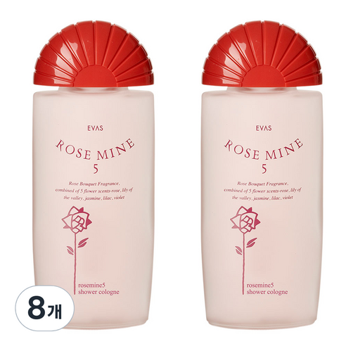 에바스코스메틱 로즈마인5 샤워코롱은 로즈 향으로 유명한 제품입니다.
