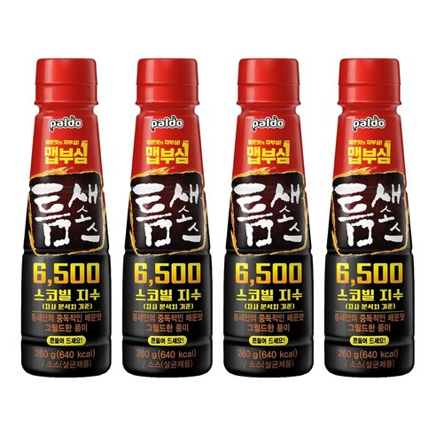 팔도 틈새소스, 260g, 4개