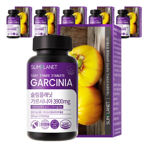 슬림플래닛 가르시니아 3900mg 비포밀, 270정, 6개