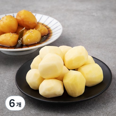 국내산 깐 조림감자, 500g, 6개