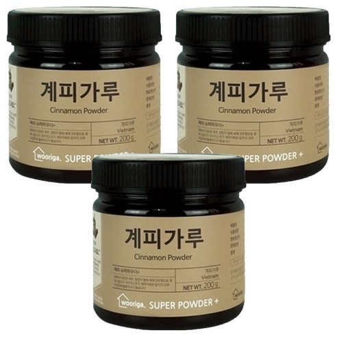 우리가스토리 계피가루, 200g, 3개