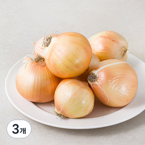 국내산 양파, 1.8kg, 3개