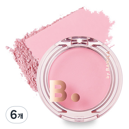 바닐라코 프라이밍 베일 치크 6g, PK05 플로라, 6개
