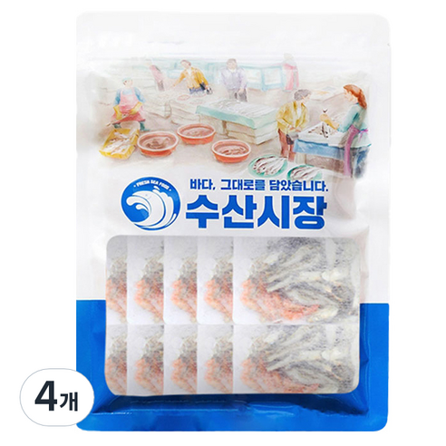 수산시장 멸치다시팩 10p, 150g, 4개