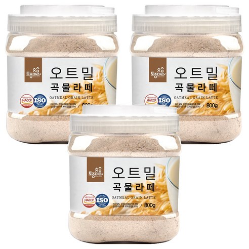 토종마을 오트밀 곡물라떼분말, 800g, 1개입, 3개