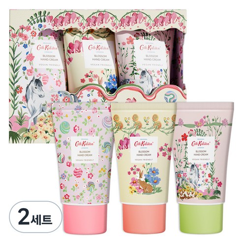 캐스키드슨 블라썸 핸드크림 30ml 트리오 핸드케어 세트, 1세트