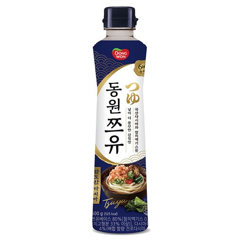 동원 쯔유, 1개, 단품