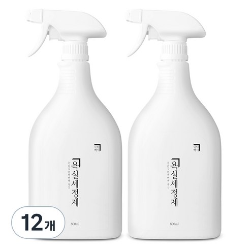 살림백서 욕실세정제, 800ml, 12개