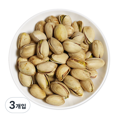 웰넛 자연두레 생피스타치오, 500g, 3개