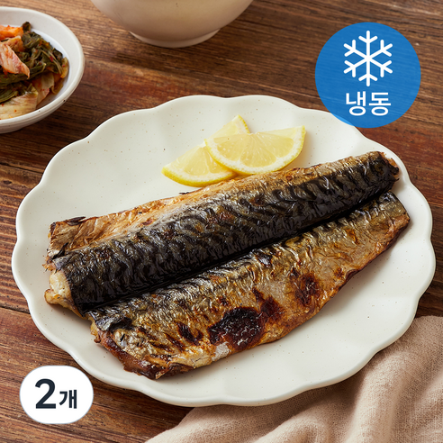 the 푸짐한 바로먹는 간편 고등어 한마리구이 (냉동), 2개, 180g