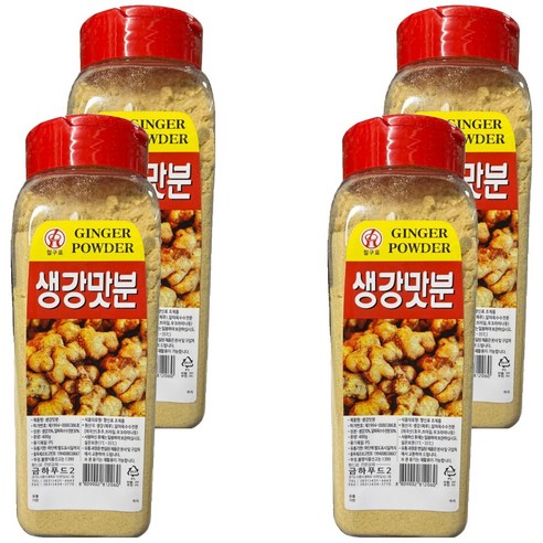 금하 생강맛분, 400g, 4개