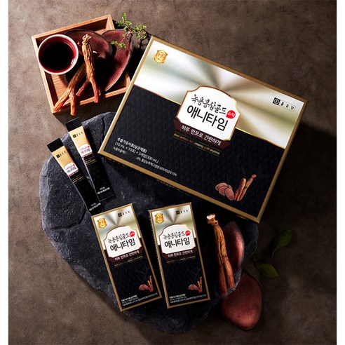 종근당 녹용홍삼 애니타임 골드, 100ml, 3개