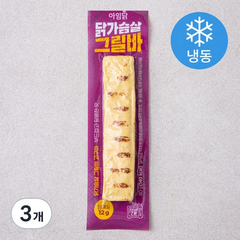 아임닭 닭가슴살 그릴바 고구마 (냉동), 80g, 3개