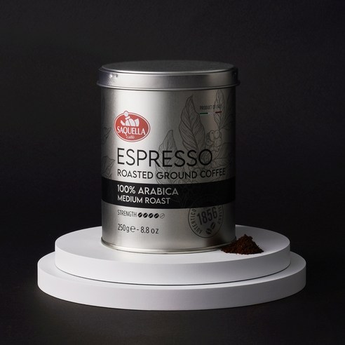 아침을 밝혀주는 향긋한 아로마와 풍부한 풍미의 사켈라 100% 아라비카 미디엄 로스트 분쇄 커피