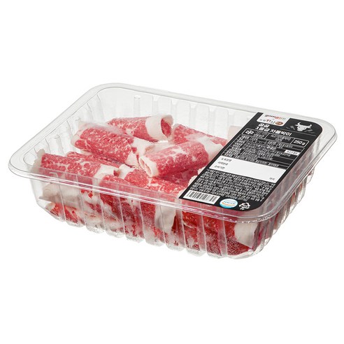 부드러운 식감과 풍부한 육즙의 프리미엄 곰곰 1등급 차돌박이