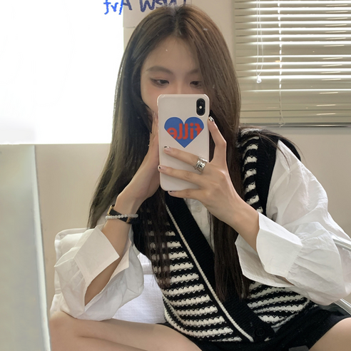 루나걸 여성용 래오미 니트 가디건