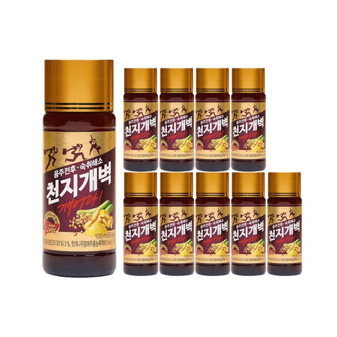 숙취해소 깨어라 천지개벽 100ml, 10개