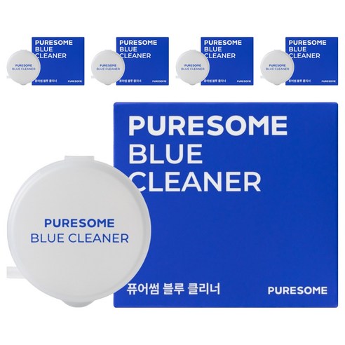 바디럽 퓨어썸 블루 클리너 자동 변기 세정제, 60g, 5개