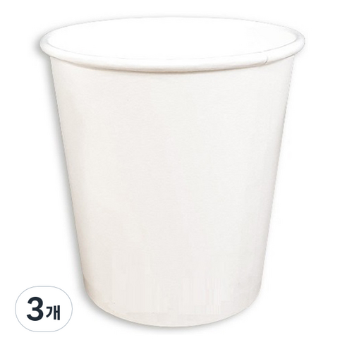 생활을그리다 종이컵 무인쇄 240ml, 50개입, 3개