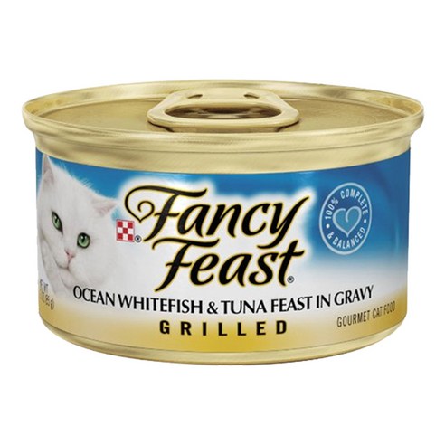 퓨리나 팬시피스트 참치와 흰살생선 주식캔, 닭, 85g, 1개