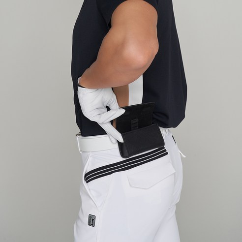 PGA 투어 헤리티지 레더 골프공 케이스: 품격 있는 라운딩의 완성