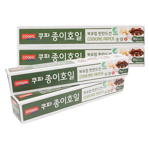 쿠파 종이호일 30cmx10m, 10m, 1개입, 4개