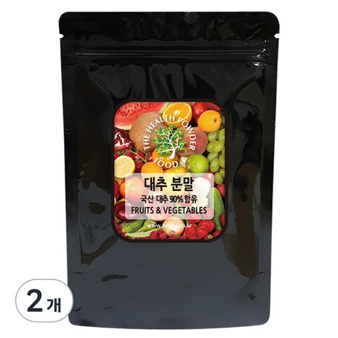 스쿨아이 대추 분말 국내산, 200g, 2개