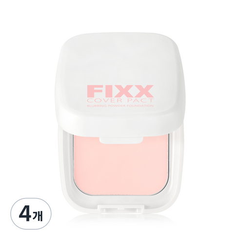 쏘내추럴 파우더포룸 픽스 커버 팩트 6.5g, 피치 핑크, 4개